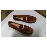 Saks Fifth Avenue  brown Loafers size 12