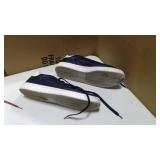 Tommy hilfiger navy leather sneakers size 13