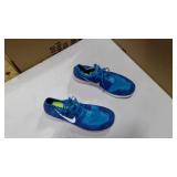 Nike Free RN Flynit running shoes size 12 blue orbit colorway