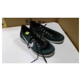 Nike Free RN Distance running shoes size 12 black, volt and lagoon color scheme