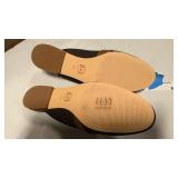 Michael kors MK plate mules in brown signature print size 7.5