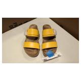 Michael Kors Mylah sandals in daffodil size 7.5