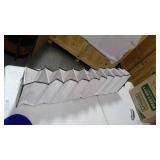 10 pair Hanging Shoe Organizer White