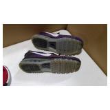 Nike Flyknit max athletic shoes purple and bue multi color size 12