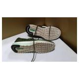 Nike air zoom Vomero 12 running shoes legion green and black size 12