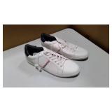 Public Opinion Original Penguin white with red and blue stripes size 12