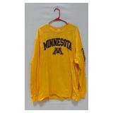 Minnesota Gophers Golden Long Sleeve Gildan size XL