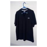 Under Armor Collared Loose T size XL