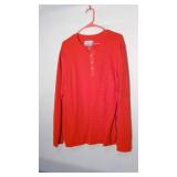 Goodfellow 1/4 button Long sleeve size XL