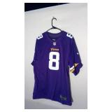 Minnesota Vikings NFL ONFIELD APPAREL Bradford #8 Jersey size L