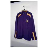 Minnesota Vikings Antigua Zip Lightweight Long sleeve size XL