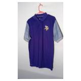 Minnesota Vikings NFL ONFIELD APPAREL Nike Dri-Fit Collared T size XL