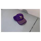 Minnesota Vikings Fitted Ball cap M/L 39thirty  Signed by Carl Eller