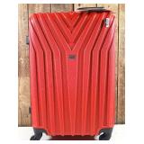 InUSA Vasty Lightweight Hardside Medium Checked Spinner Suitcase