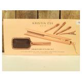 Kristin Ess Hair Styling Gift Set 3-in-1 Ceramic Flat Iron Bundle