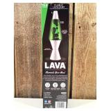 Black and Green Lava Lamp