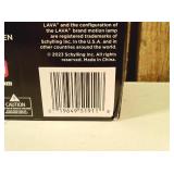 Black and Green Lava Lamp