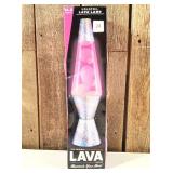 LAVA 14.5" Pinwheel Holographic Foil Novelty Table Lamp