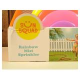Sun Squad Rainbow Play Sprinkler Kids Outdoor Toy Ages 3+