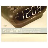 Sharp Digital Dual Alarm Clock with AM/FM Radio