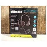 Billboard Behind-the-Head Gaming Headset