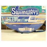 Swimways Sun Canopy Spring Float with Hyper-Flate Valve - Shark