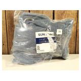 SunSmart Total Blackout Lined Panel Pair with Grommets, Indigo Blue