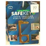 Lot of iHip Real Brass Safekey