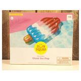 SUN SQUAD POPSICLE LOUNGE FLOAT WITH GLITTER