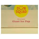 SUN SQUAD POPSICLE LOUNGE FLOAT WITH GLITTER