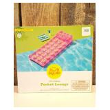 Sun Squad 18-Pocket Inflatable Lounge Adult Pool