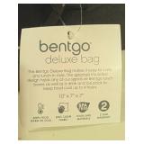 Bentgo Deluxe Lunch Bag, Durable & Insulated Bag, Internal Mesh Pocket & 2-Way Zippers