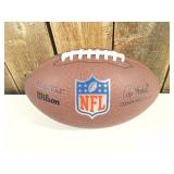Wilson The Duke Replica Football: Regulation Size, Leather Composite, Butyl Bladder