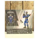 Power Rangers Lightning Turbo Blue Senturion Action Figure