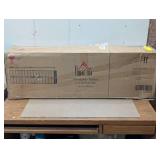 8 ft. Aluminum Portable Skidproof PVC Carpeted Folding Wheelchair Ramp