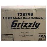 Grizzly Industrial 1-1/2 HP Metal Dust Collector - Heavy Duty
