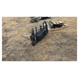 Mini Skid Steer Pallet Fork Frame Landhonor 2025 Unused MPF-11-2000G