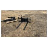 Mini Skid Steer Pallet Fork Frame	Landhonor	2025	Unused	MPF-11-2000G