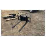 Mini Skid Steer Pallet Fork Frame Landhonor 2025 Unused MPF-11-2000G