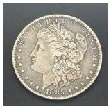 1885 Morgan Silver Dollar