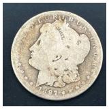 1897-O Morgan Silver Dollar