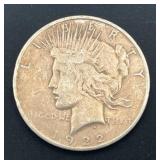 1922 Peace Dollar