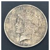 1922 Peace Dollar