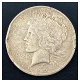 1922 Peace Dollar