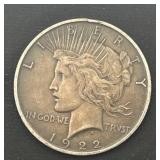 1922 Peace Dollar