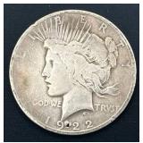 1922-D Peace Dollar