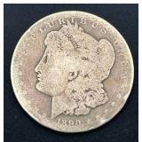 1890-O Morgan Silver Dollar