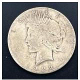 1922-S Peace Dollar