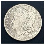 1885 Morgan Silver Dollar