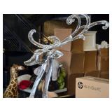 Plastic Reindeer Statue 9" x 24" (clear)